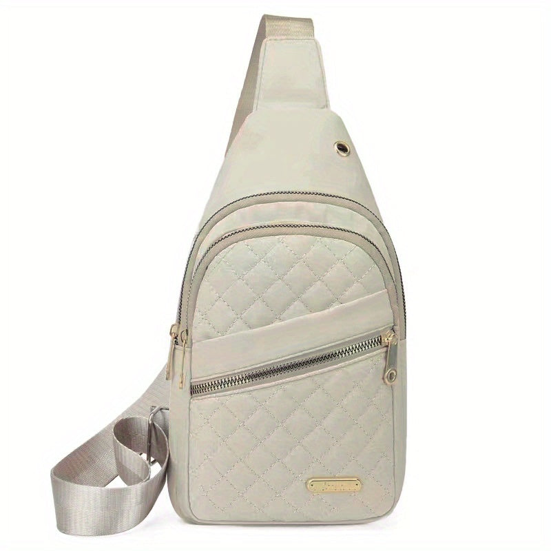 fachgo | Women’s Large Capacity Chest Crossbody Bag