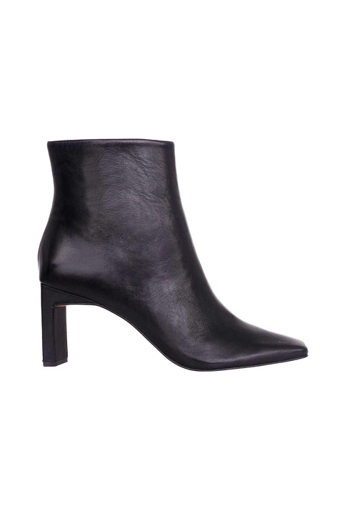 fachgo | Green Goat Leather Senna Boots – 7.6 cm Block Heel