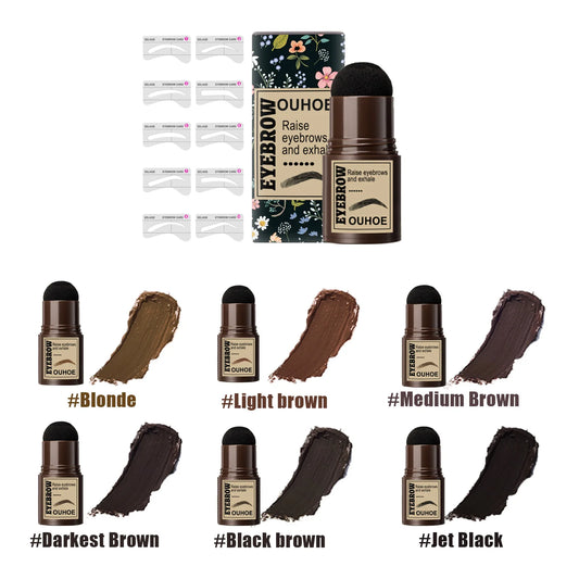 fachgo | Seal Eyebrow Powder Stick Eyebrow Print Lazy Person Waterproof Sweat Proof No Shedding Makeup Hairline Shadow Powder