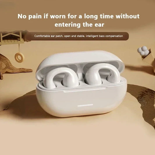 fachgo | New Original T75 Bone Conduction Wireless Bluetooth 5.3 Headphones Sports Earphones HiFi Sound Quality Waterproof TWS Headset
