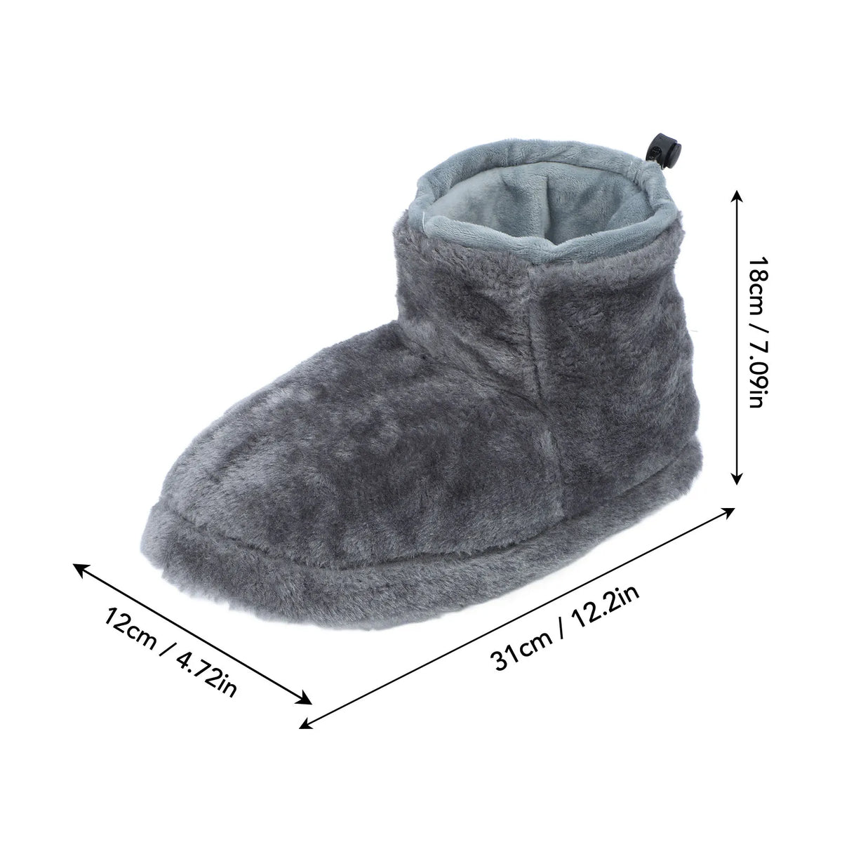 Heated Slipper Boots with 5 Heat Settings
