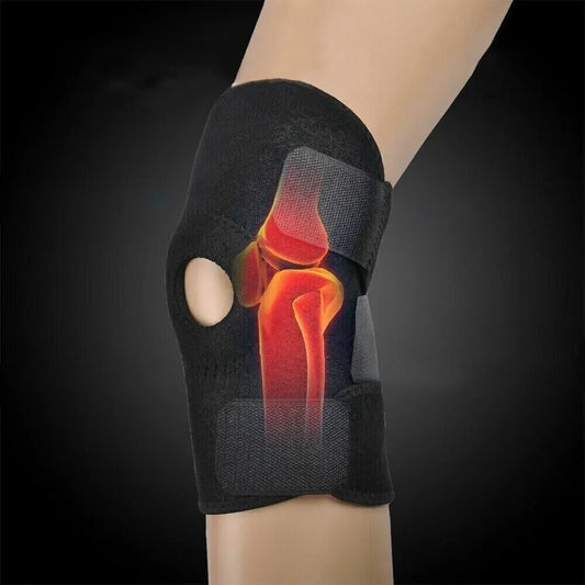 fachgo | Knee Brace Knee Pain Relief Support Brace with Side Stabilizers with Adjustable Buckle Joint Pain Arthritis Relief For Men Women