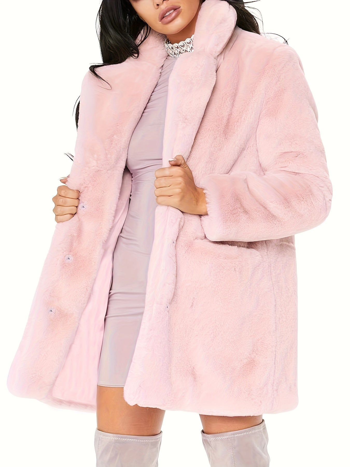 fachgo | Women’s Winter Plush Teddy Coat