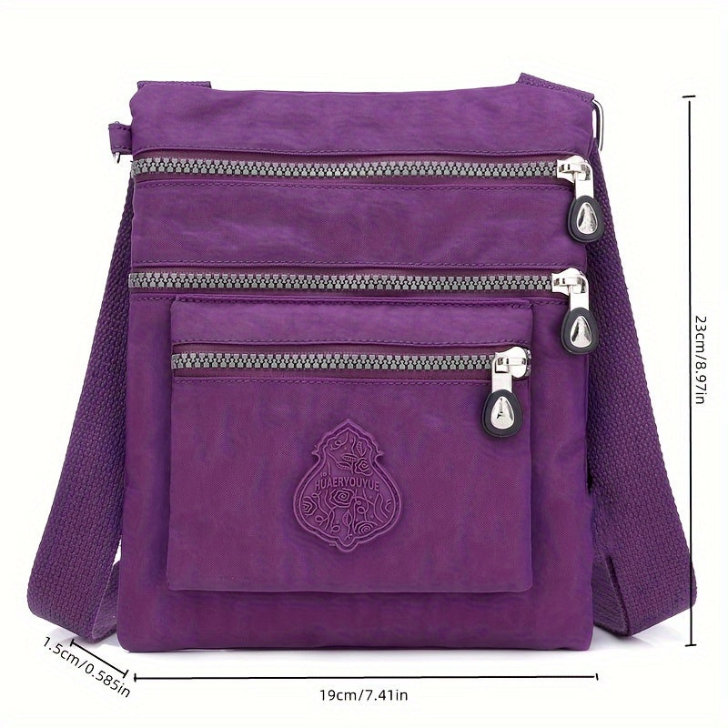 fachgo | Women's Small Bag Casual Lightweight Travel Close-Fitting Coin Purse Nylon Cloth Small Bag