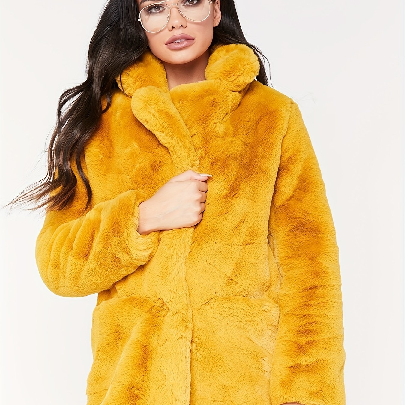 fachgo | Women’s Winter Plush Teddy Coat