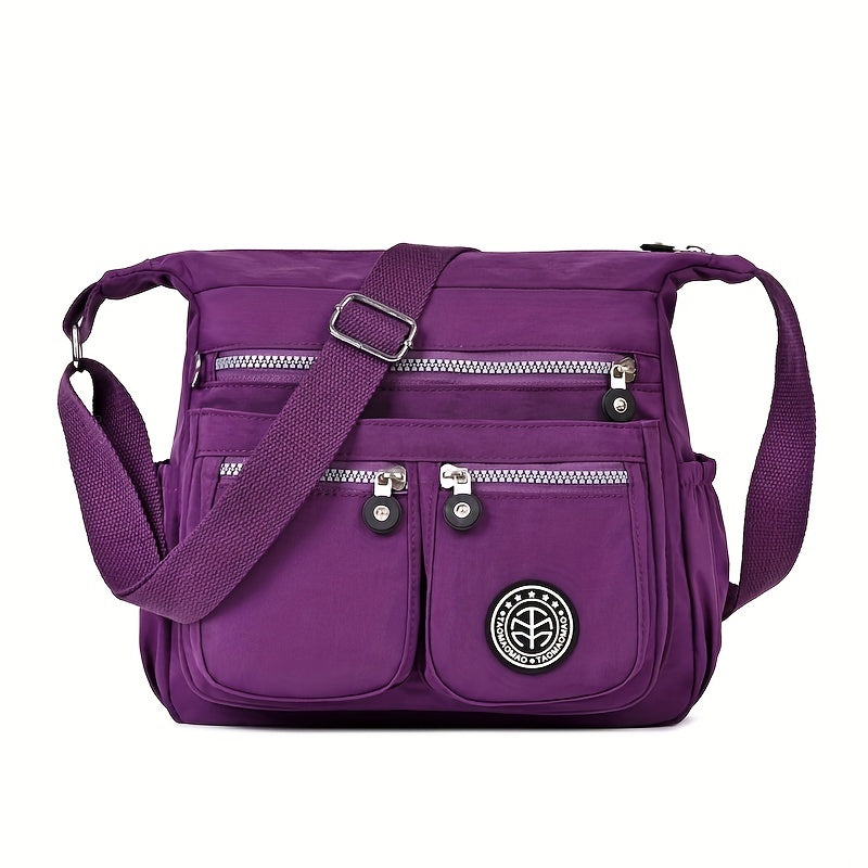 fachgo | Women’s Lightweight Nylon Crossbody Bag