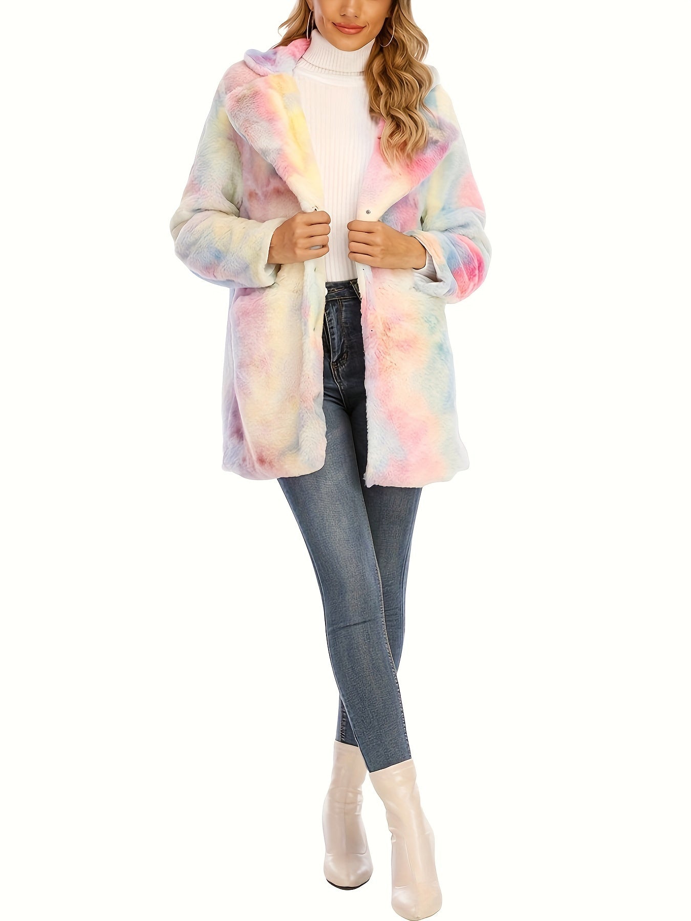 fachgo | Women’s Winter Plush Teddy Coat
