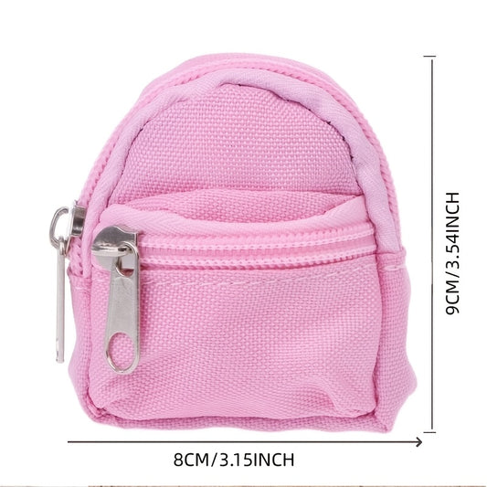 fachgo | [LABUBU Mini Doll Bag] LABUBU Mini Doll Bag | 30CM 1/6 BJD Backpack | Doll House Decoration Toy Accessories Gift for Halloween Christmas