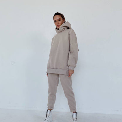 Casual Sportswear Set for Women Two-Piece Outfit