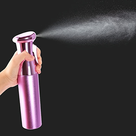 fachgo | 1pcs 300ml Electroplating Continuous Spray Bottle Automatic High-pressure Spray Bottle Hairdressing Alcohol Disinfection Spray Bottle