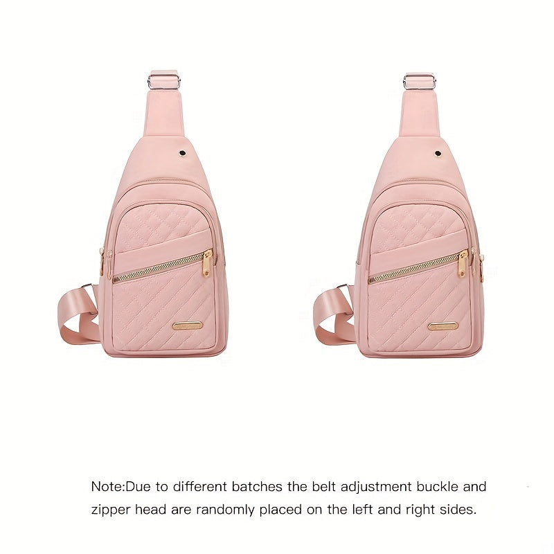 fachgo | Women’s Large Capacity Chest Crossbody Bag