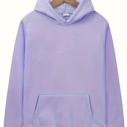 fachgo | Men's Solid Color Hoodies, Casual Loose Fit Drawstring Hooded Sweatshirt With Pocket Best Sellers