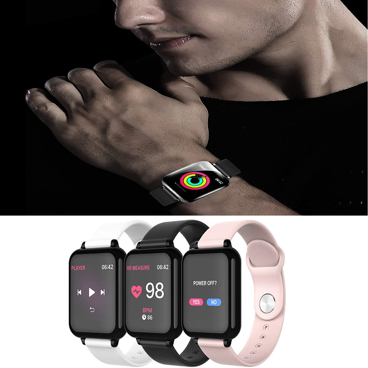 fachgo | Smart Fit Total Wellness And Sports Activity Watch