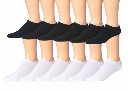 fachgo | James Fiallo Men's 12-Pairs Performance Low Cut Athletic Sport Socks