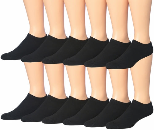 fachgo | James Fiallo Men's 12-Pairs Performance Low Cut Athletic Sport Socks