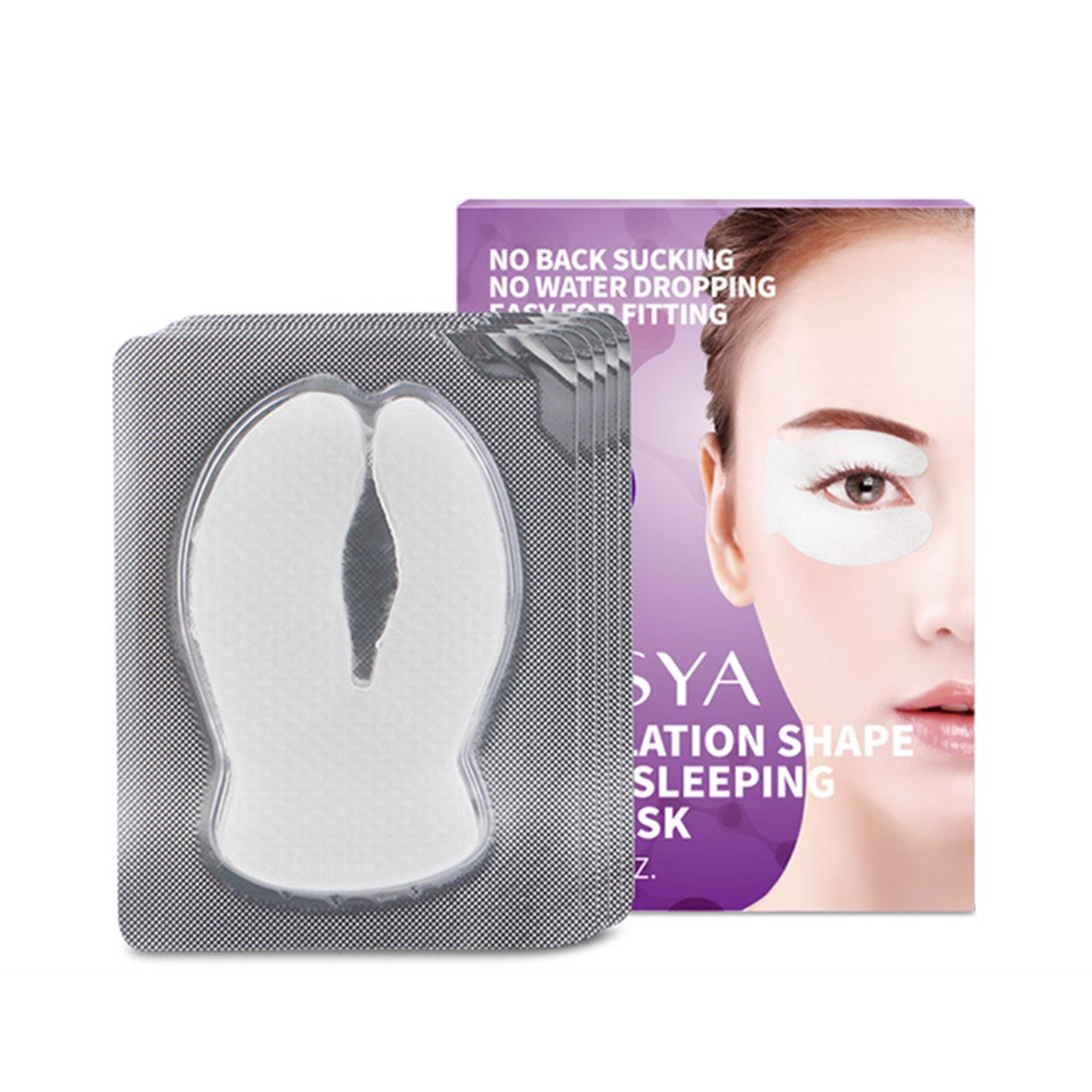 fachgo | ILISYA C Circulating Eye Mask - 5 Pairs, Moisturizing and Firm, Suitable for a Variety of Skin Types, Containing Niacinamide and Hyaluronic Acid, Moisturizing Eye Skin, Eye Care, Make Skin Smooth and Tender