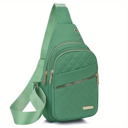 fachgo | Women’s Large Capacity Chest Crossbody Bag