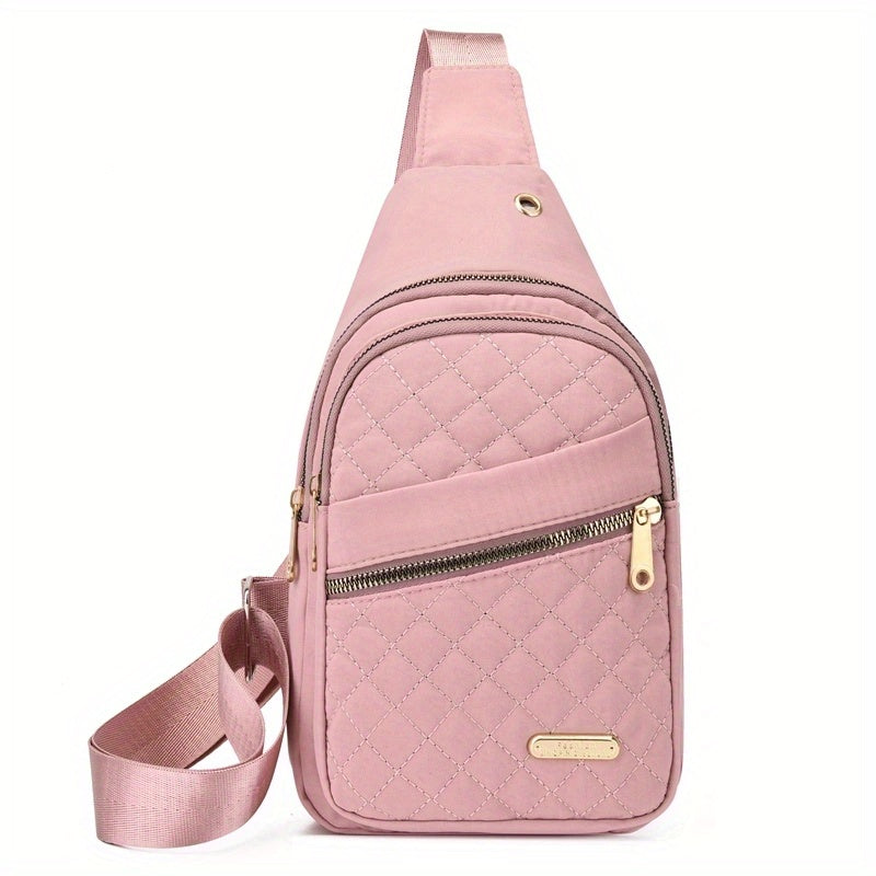 fachgo | Women’s Large Capacity Chest Crossbody Bag