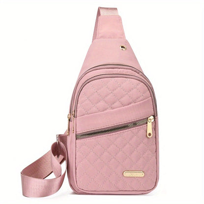 fachgo | Women’s Large Capacity Chest Crossbody Bag