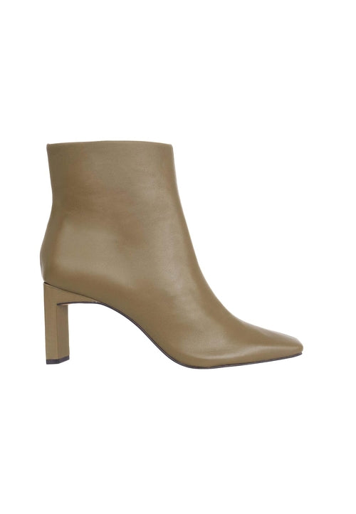 fachgo | Green Goat Leather Senna Boots – 7.6 cm Block Heel