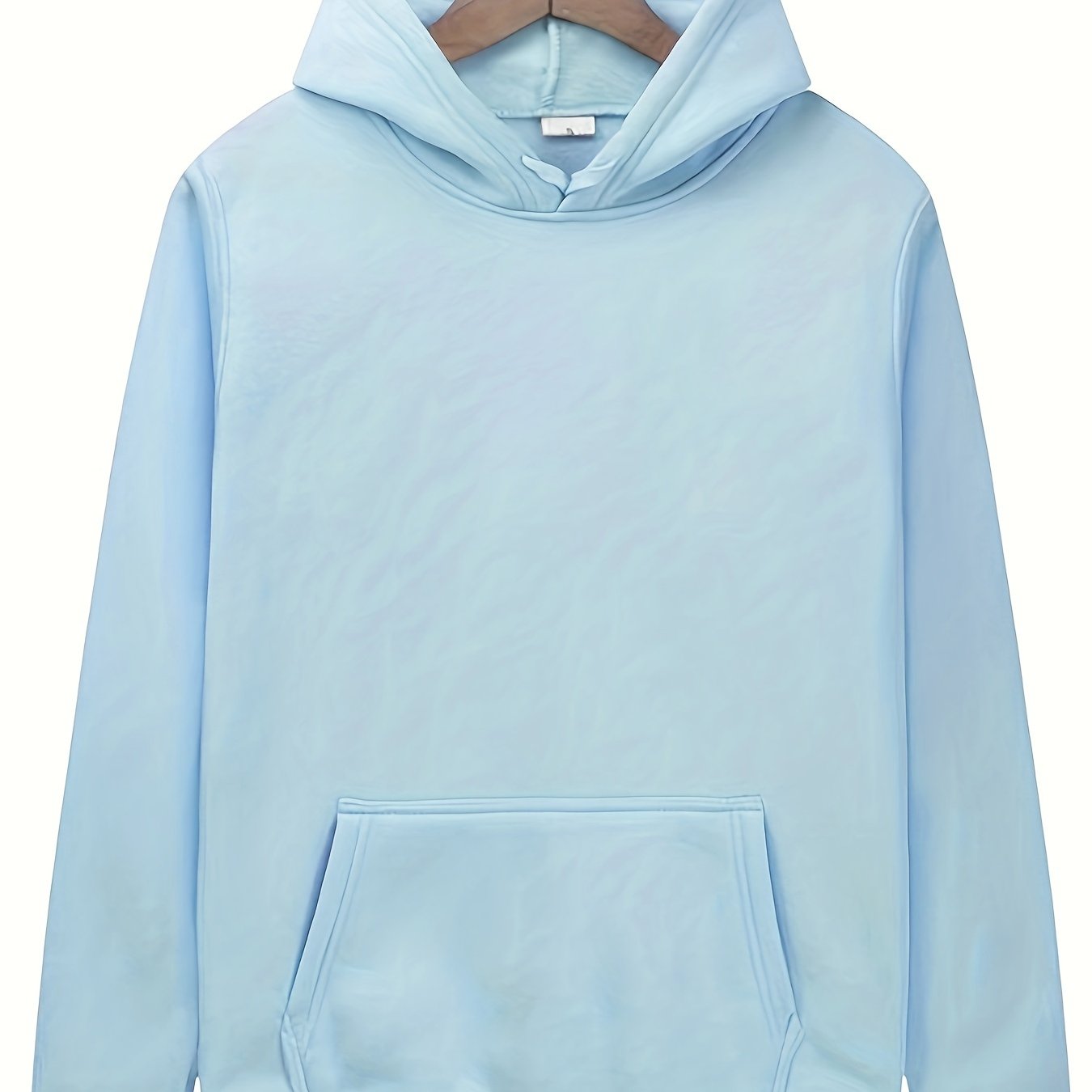 fachgo | Men's Solid Color Hoodies, Casual Loose Fit Drawstring Hooded Sweatshirt With Pocket Best Sellers