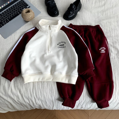 Boys' autumn two-piece sportswear set