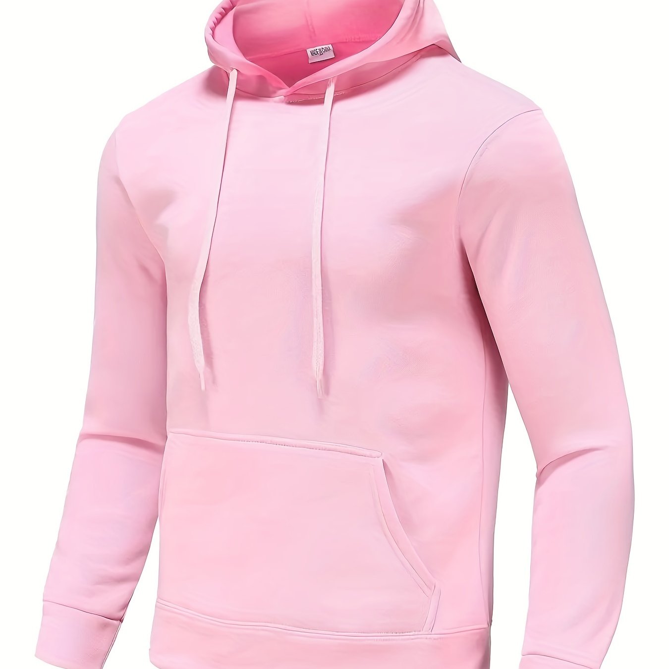 fachgo | Men's Solid Color Hoodies, Casual Loose Fit Drawstring Hooded Sweatshirt With Pocket Best Sellers