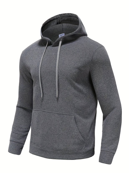 fachgo | Men's Solid Color Hoodies, Casual Loose Fit Drawstring Hooded Sweatshirt With Pocket Best Sellers