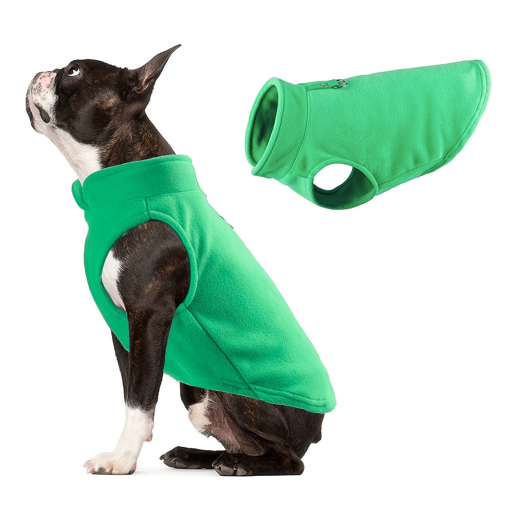 fachgo | Winter Soft Fleece Pet Dog Clothes Puppy Clothing French Bulldog Coat Pug Costumes Jacket For Small