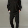 Men's Waffle Knit 2-Piece Lounge Set for Everyday Comfort