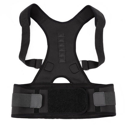 fachgo | Posture Corrector Support Magnetic Back Shoulder Brace Belt Band For