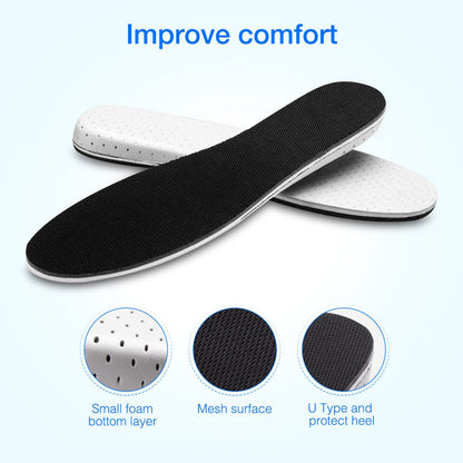 fachgo | Men Women Invisible Height Increase Insoles Heel Lift Taller Shoe