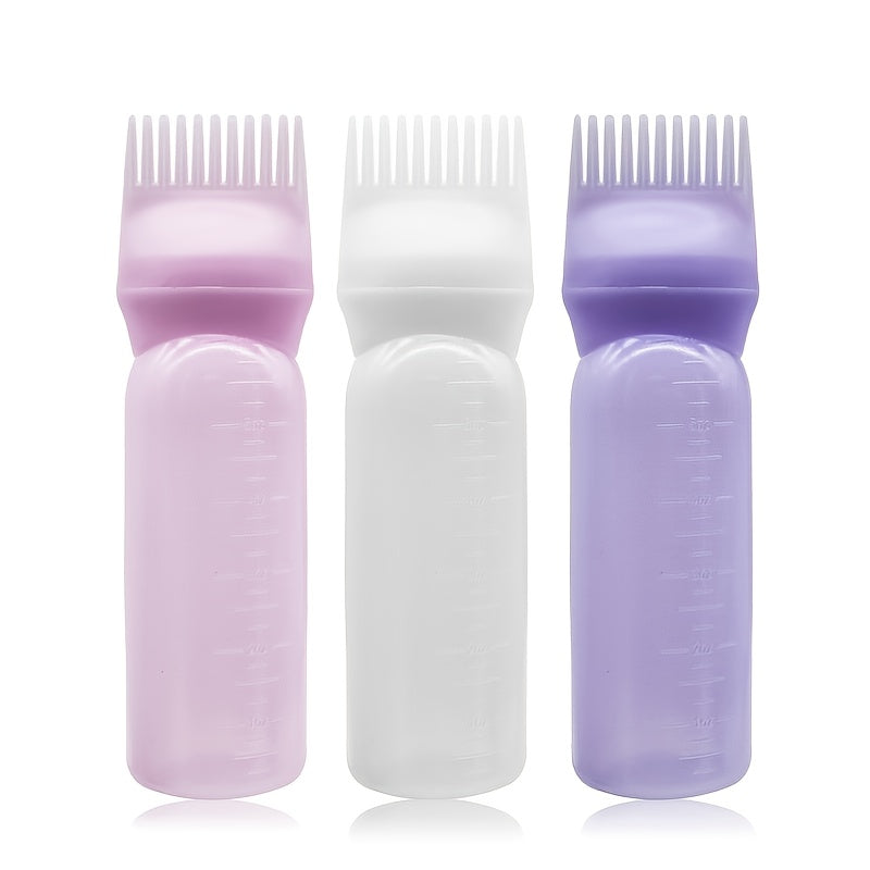 fachgo | 1pc Plastic Dry Cleaning Bottle For Hair Dyeing And Washing Bottle With Graded Thickening Hair Dyeing Bottle For Hair Dyeing Cream Bottle For Perm