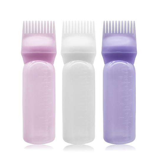 fachgo | 1pc Plastic Dry Cleaning Bottle For Hair Dyeing And Washing Bottle With Graded Thickening Hair Dyeing Bottle For Hair Dyeing Cream Bottle For Perm