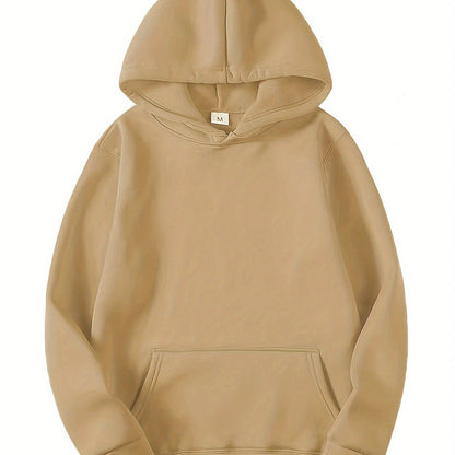 fachgo | Men's Solid Color Hoodies, Casual Loose Fit Drawstring Hooded Sweatshirt With Pocket Best Sellers