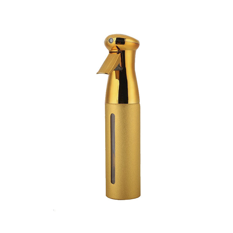fachgo | 1pcs 300ml Electroplating Continuous Spray Bottle Automatic High-pressure Spray Bottle Hairdressing Alcohol Disinfection Spray Bottle
