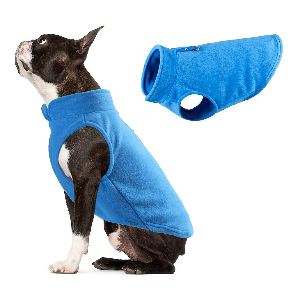 fachgo | Winter Soft Fleece Pet Dog Clothes Puppy Clothing French Bulldog Coat Pug Costumes Jacket For Small