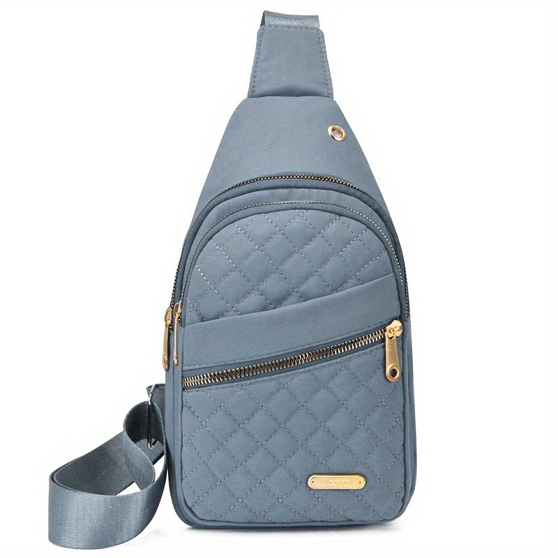 fachgo | Women’s Large Capacity Chest Crossbody Bag
