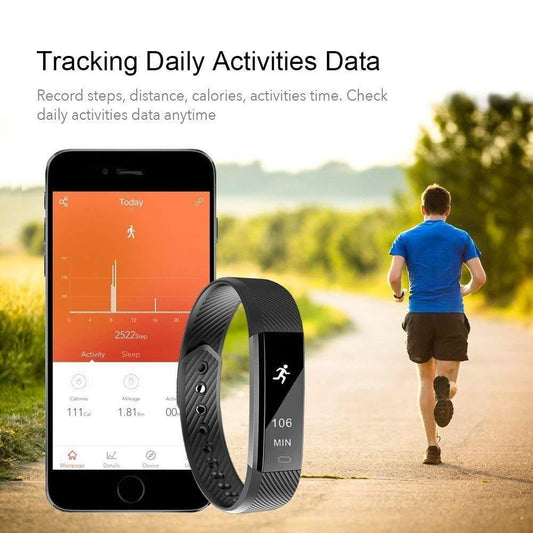 fachgo | SmartFit Slim Activity Tracker And Monitor Smart Watch With FREE Extra