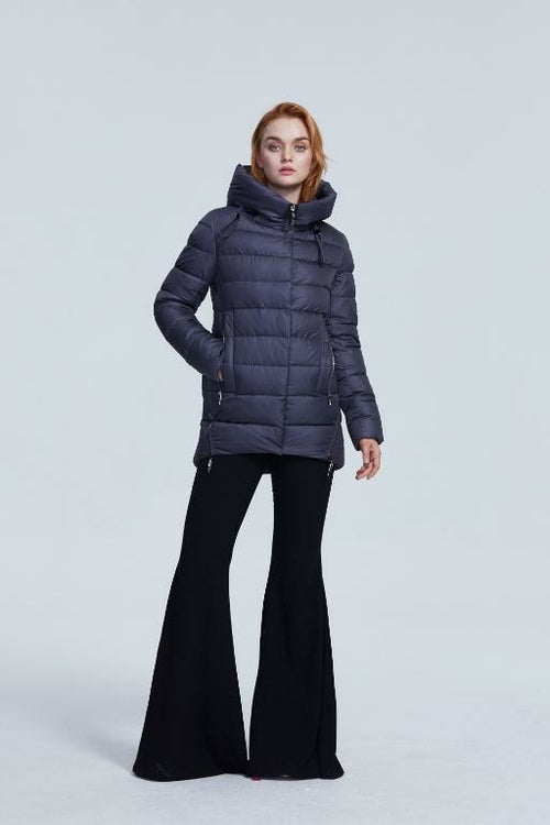 fachgo | Women warm hooded winter coat women jacket casual parkas jacket