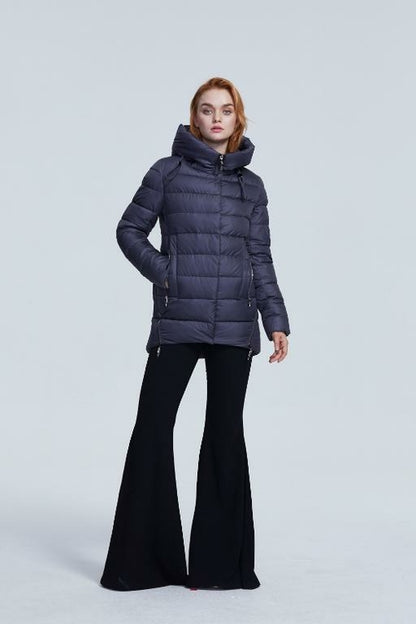 fachgo | Women warm hooded winter coat women jacket casual parkas jacket