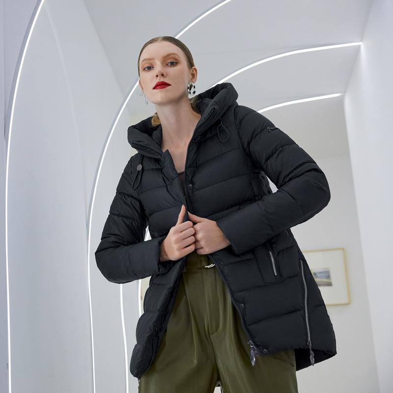 fachgo | Women warm hooded winter coat women jacket casual parkas jacket