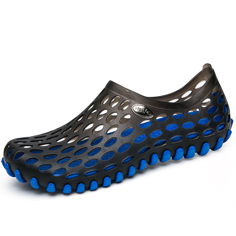 fachgo | Breathable Unisex Garden Sandals - Non-Slip Summer Slides with Round Toe Design, Perfect for Outdoor Couples Wear