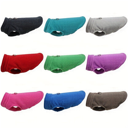 fachgo | Winter Soft Fleece Pet Dog Clothes Puppy Clothing French Bulldog Coat Pug Costumes Jacket For Small