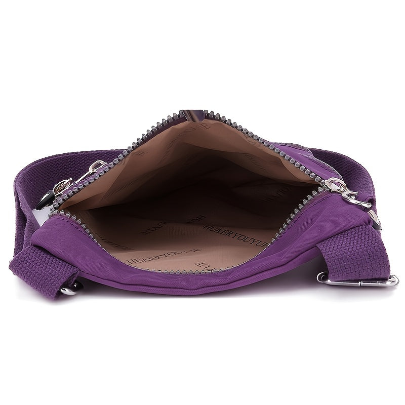 fachgo | Women's Small Bag Casual Lightweight Travel Close-Fitting Coin Purse Nylon Cloth Small Bag