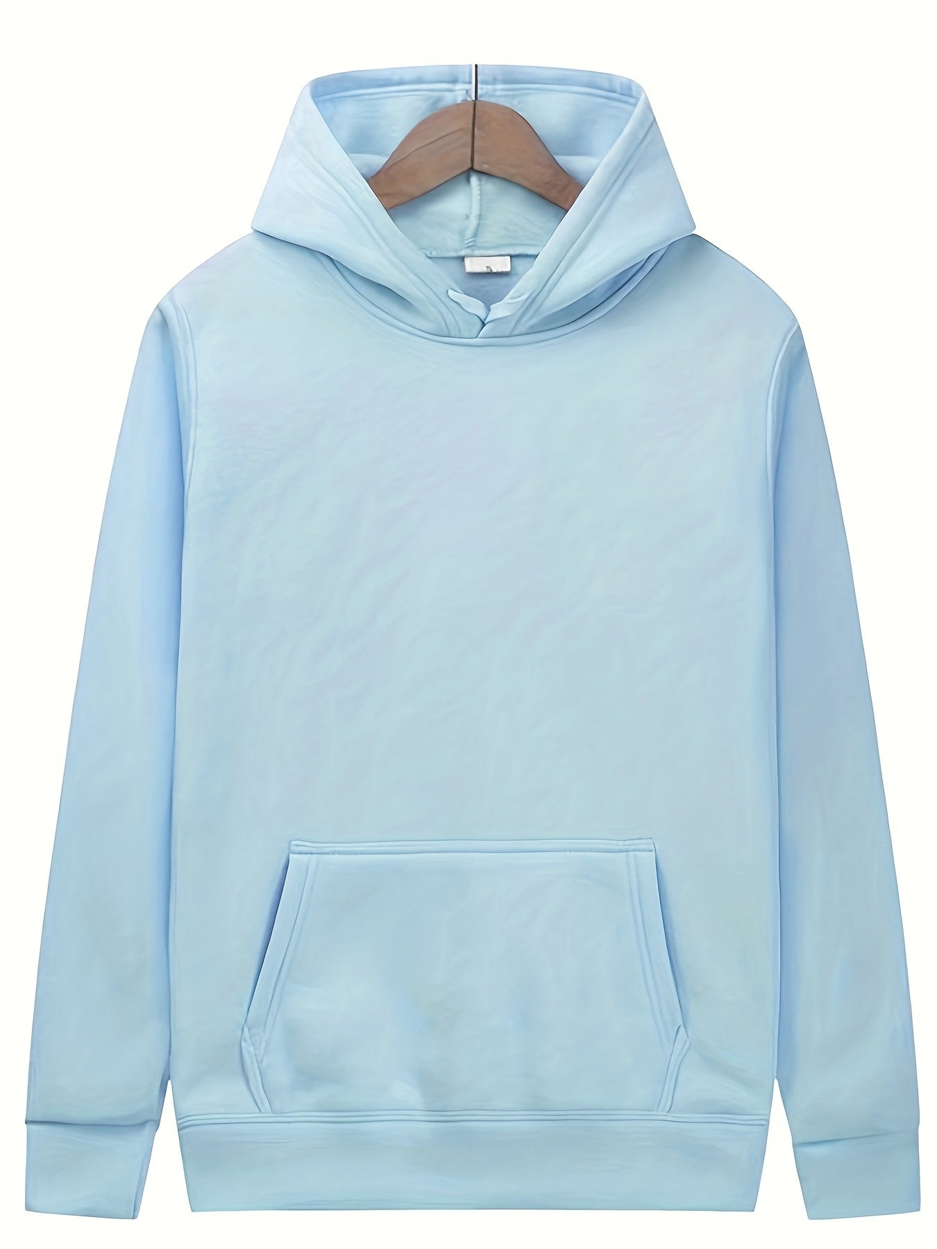 fachgo | Men's Solid Color Hoodies, Casual Loose Fit Drawstring Hooded Sweatshirt With Pocket Best Sellers