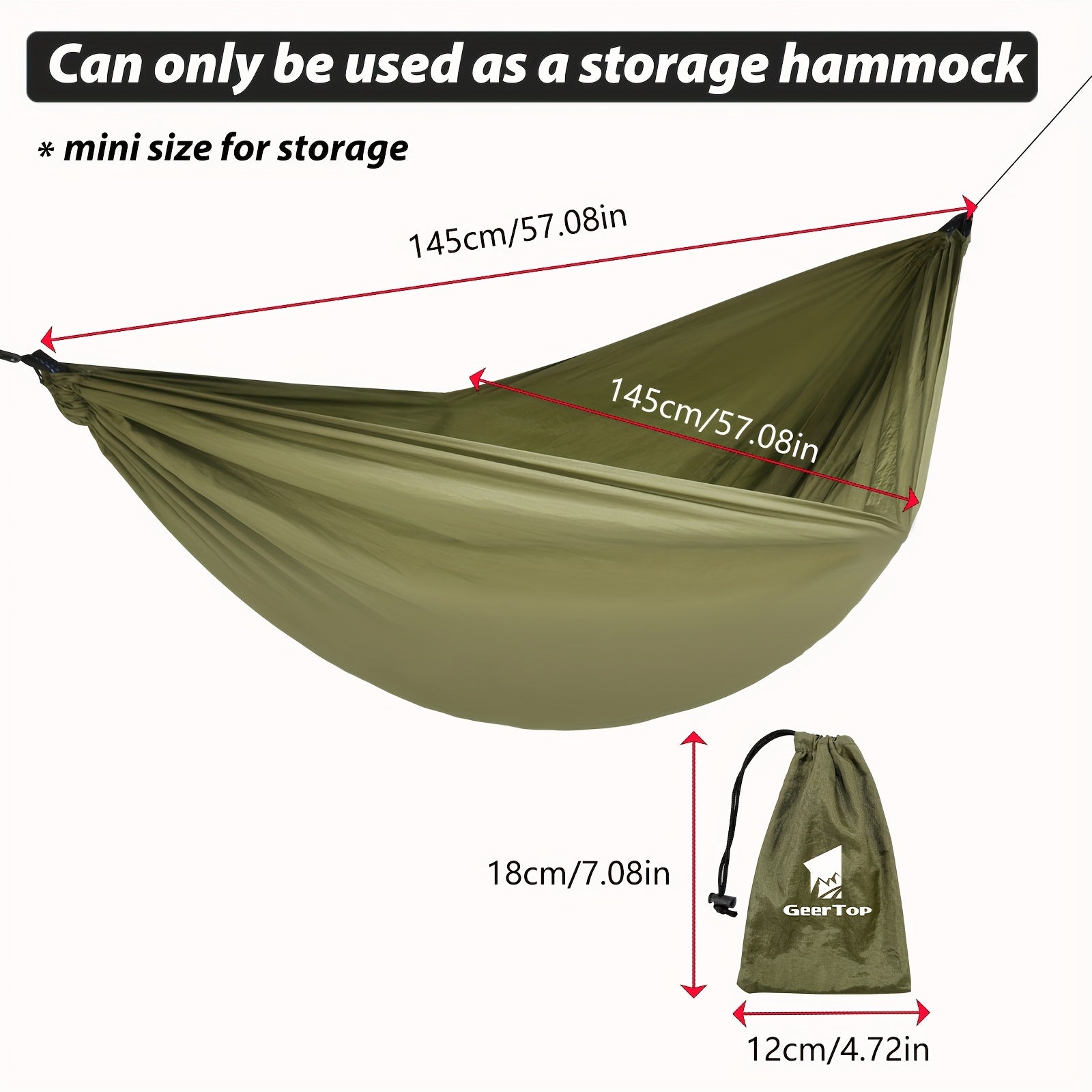 fachgo | GEERTOP 3in 1 Outdoor Hammock with Mosquito Net Sun Shelter, Double Sleep Rest Camping Hammock for Backpacking Travel Garden Park