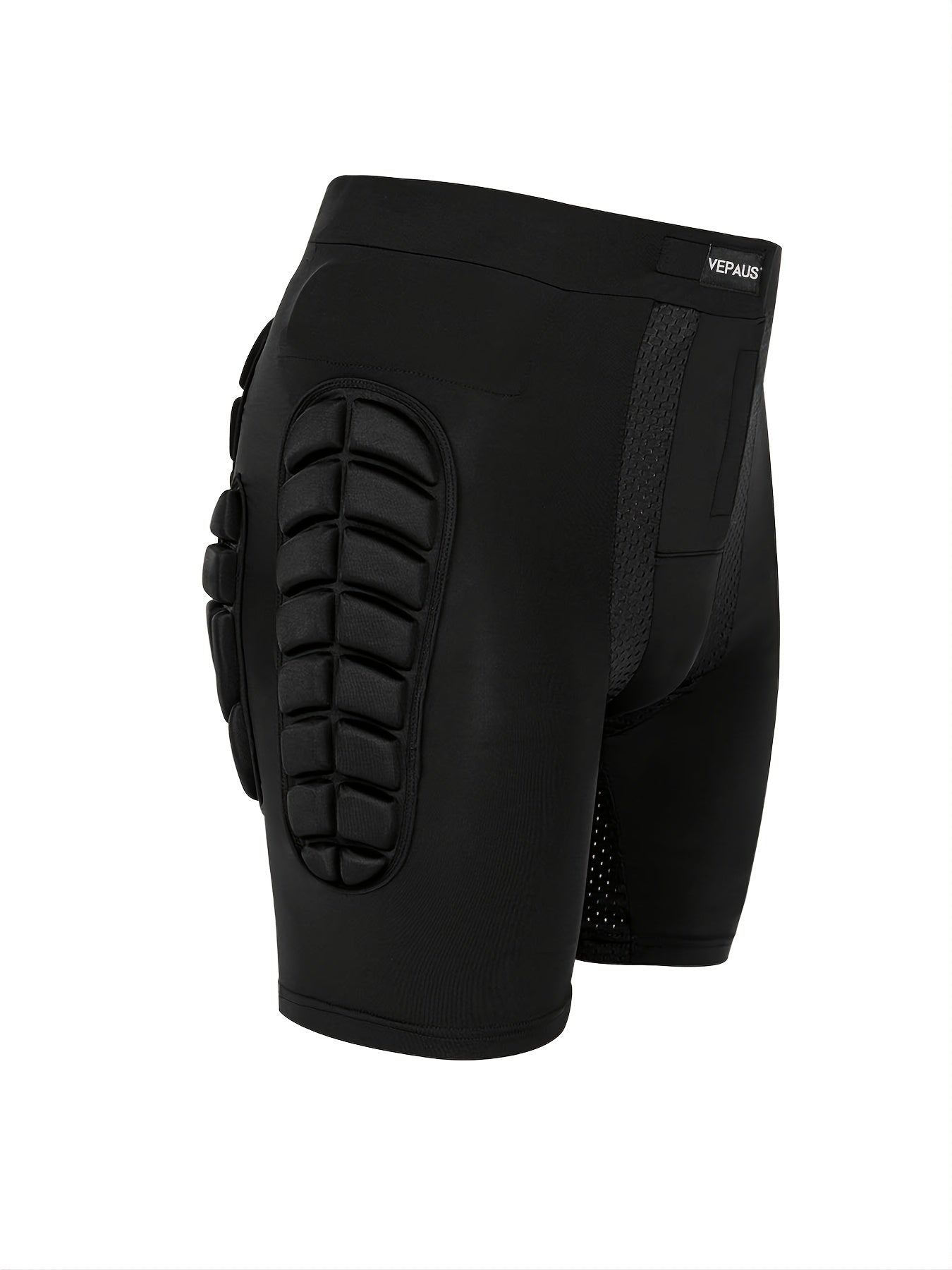 fachgo | VEPAUS Breathable 3D Padded Shorts for Ice Hockey, Snowboarding, Gymnastics, Roller Skating - Moisture Wicking, Flexible, High Stretch Polyester Knit Fabric, Regular Fit, Four Seasons Sports Gear