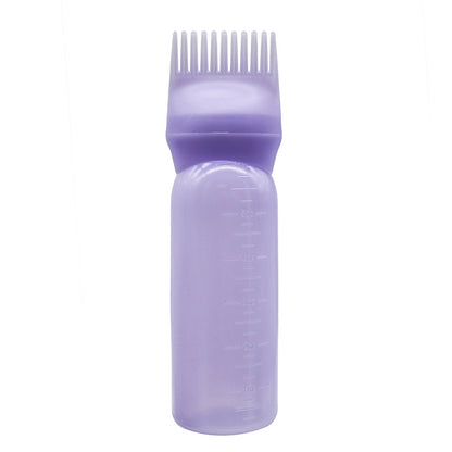 fachgo | 1pc Plastic Dry Cleaning Bottle For Hair Dyeing And Washing Bottle With Graded Thickening Hair Dyeing Bottle For Hair Dyeing Cream Bottle For Perm