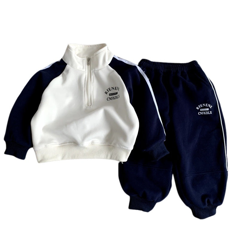 Boys' autumn two-piece sportswear set